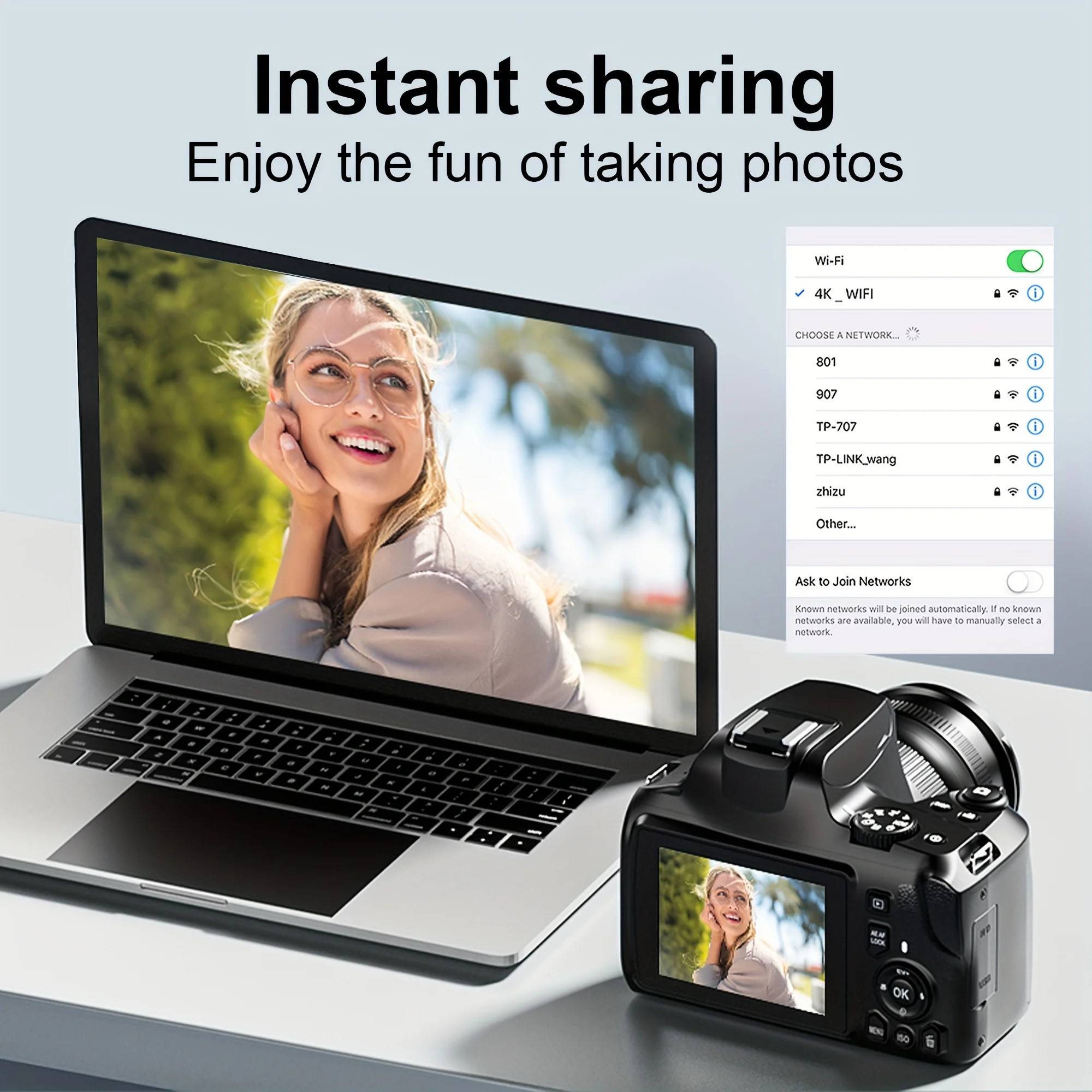 4K Professional Video SLR Camera 64MP Vlog Digital Cameras for Youtube Livestream Webcam 10X Optical Zoom Photography Camcorder