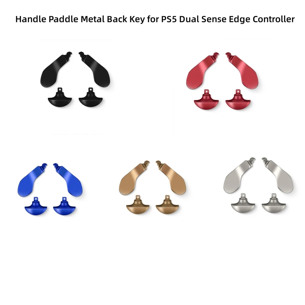 

For PS5 Dual Sense Edge Controller Handle Paddle Metal Back Buttons Game Console Accessories