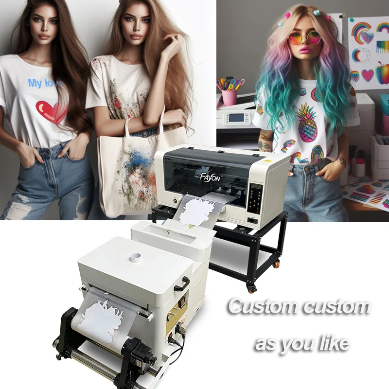 

FY350 DTF Printer PET Film Inkjet Printing Machine A2 A3 Long Service Life Hot Selling