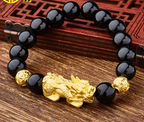 999 Real Gold Pixiu 24k Pure Gold Charms For Bracelets Gold Jewelry Parts  Fine Gold Jewelry - Beads - AliExpress