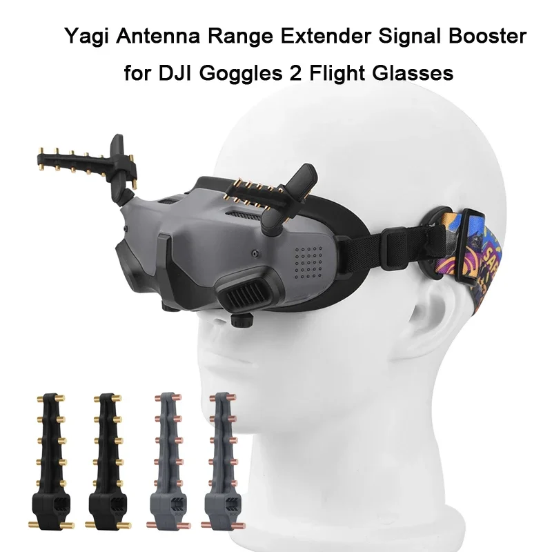 Per Dji Avata Goggles 2 Flight Glasses Signal Booster Yagi Antenna Range Extender Distanza Quadcopters Accessori Per Droni