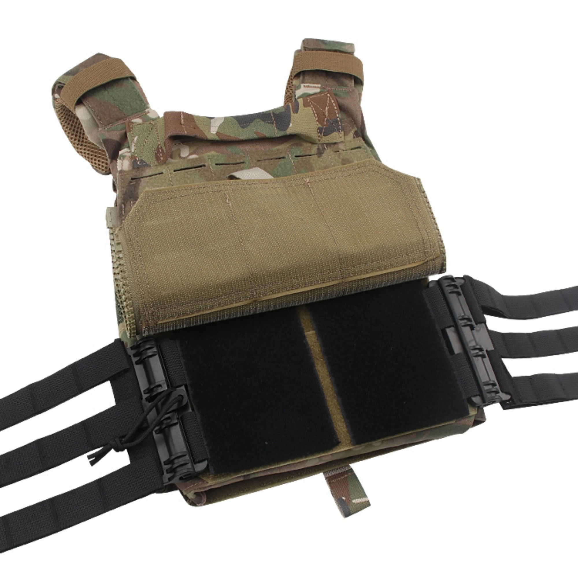 2 Pz Fibbia Sgancio Rapido TMC APC - Per Sistemi MOLLE Tattici E Soft Air