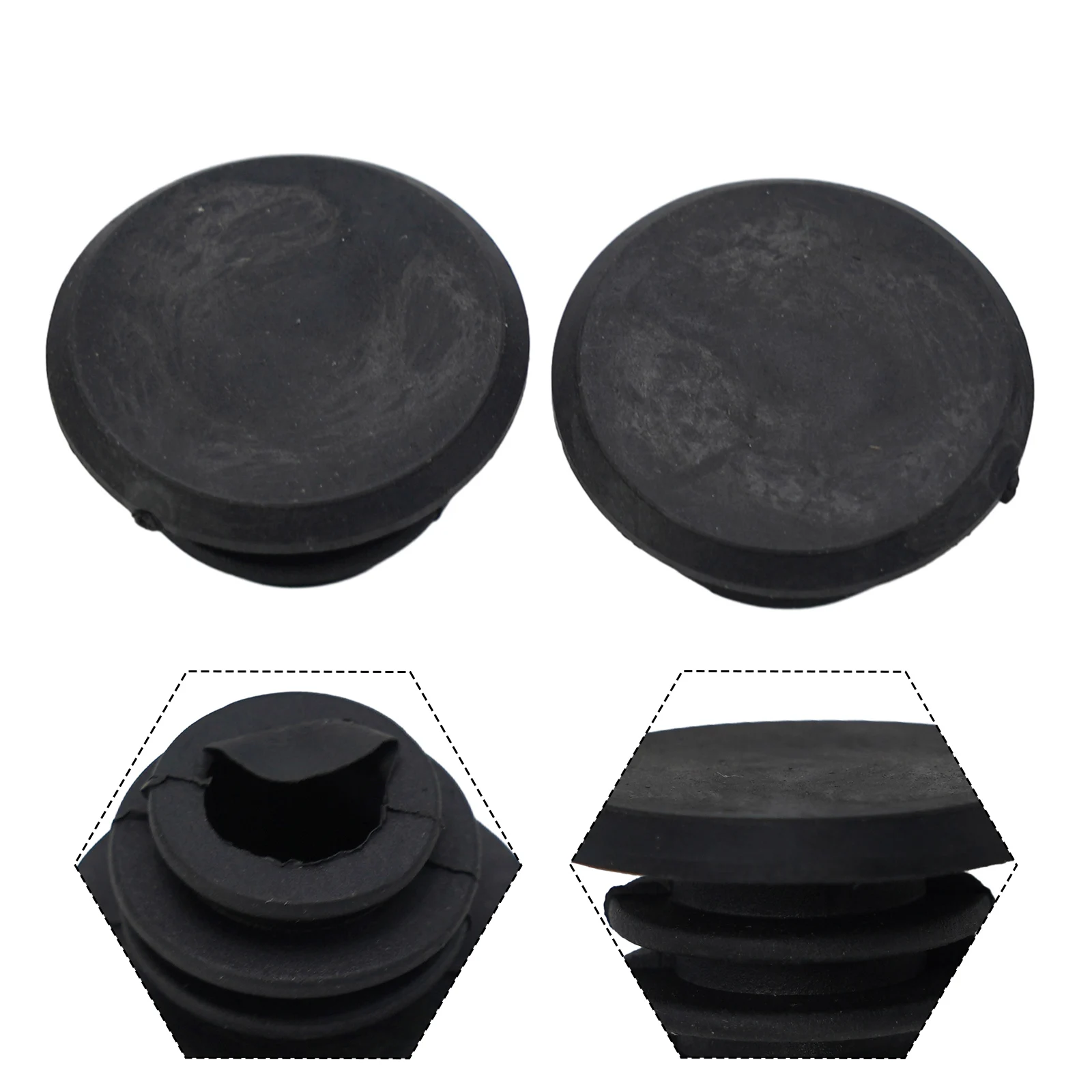 2pc Cycle Road MTB Bike Handlebar End Lock-On Plugs Bar Grips Ca Ps Top Covers Cycling Handlebar Ca Ps Rubber Handle Sleeve Plug
