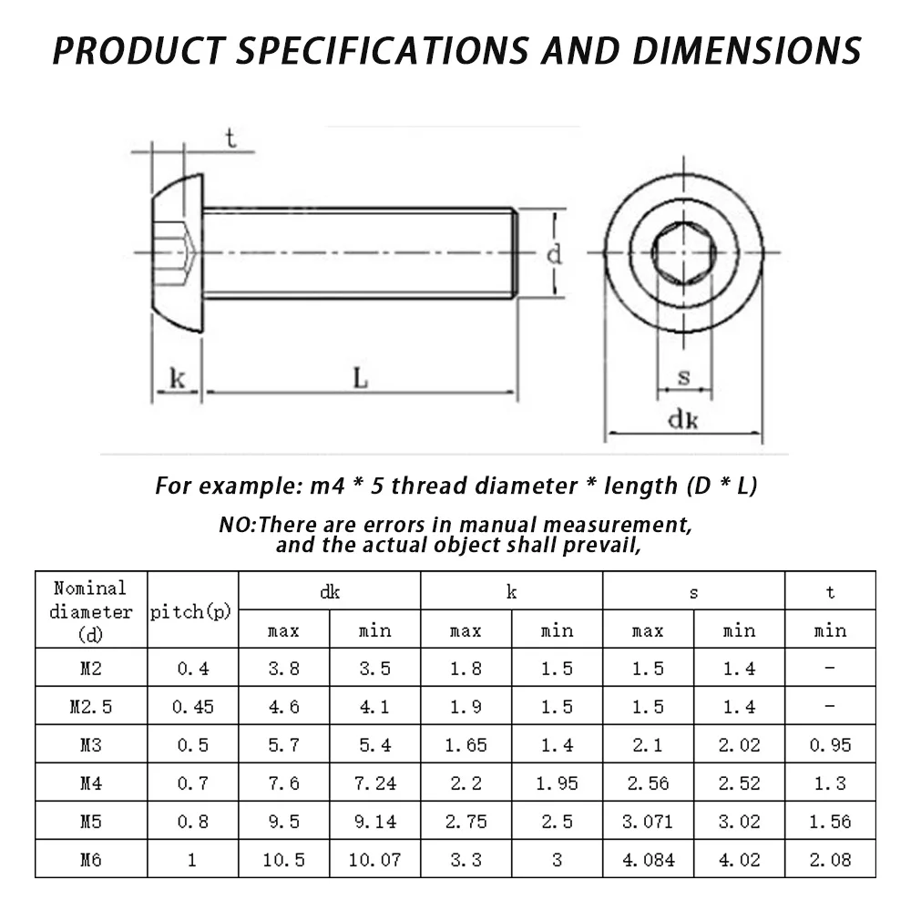 M2 M3 M4 M5 M6 Carbon Steel Self Lock Nut Screw Set Hex Hexagonal Allen Countersunk Bolt Nylon Locking Nuts Kit High Strength