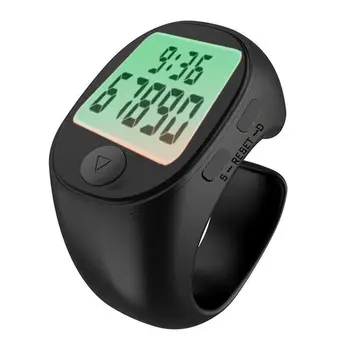 【GIFT】LCD Digital Counter Smart Electronic Muslims Tasbeeh Finger Counter For Prayer Time Reminder Waterproof 1