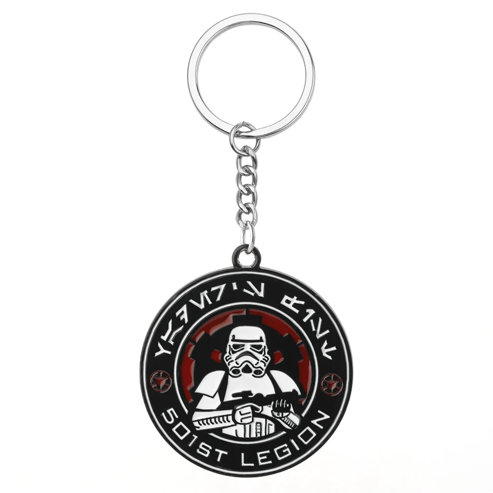 Disney Star Wars Imperial Stormtrooper Portachiavi 51St Legion Targhetta Ciondolo Portachiavi Per Zaino Accessori Portachiavi Per Auto