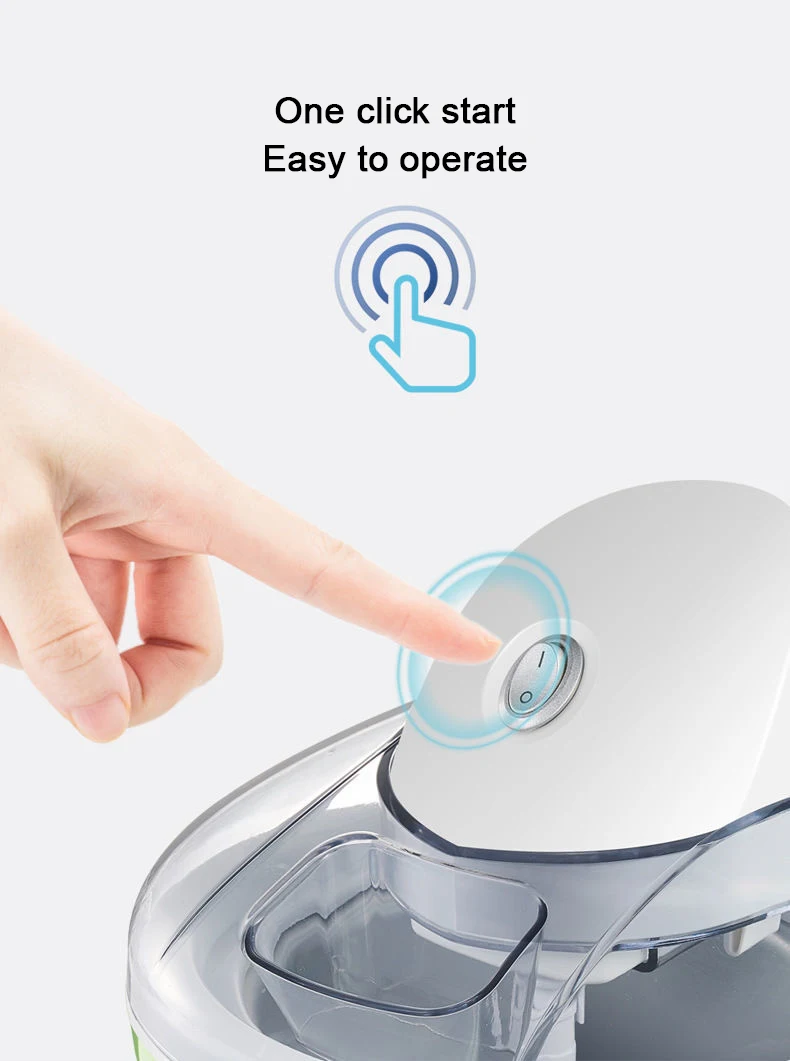 DMWD Household Electric Ice Cream Maker 1200ml Automatic DIY Child Ice Cream Machine Frozen Yogurt Machine High Quality 220V 5
