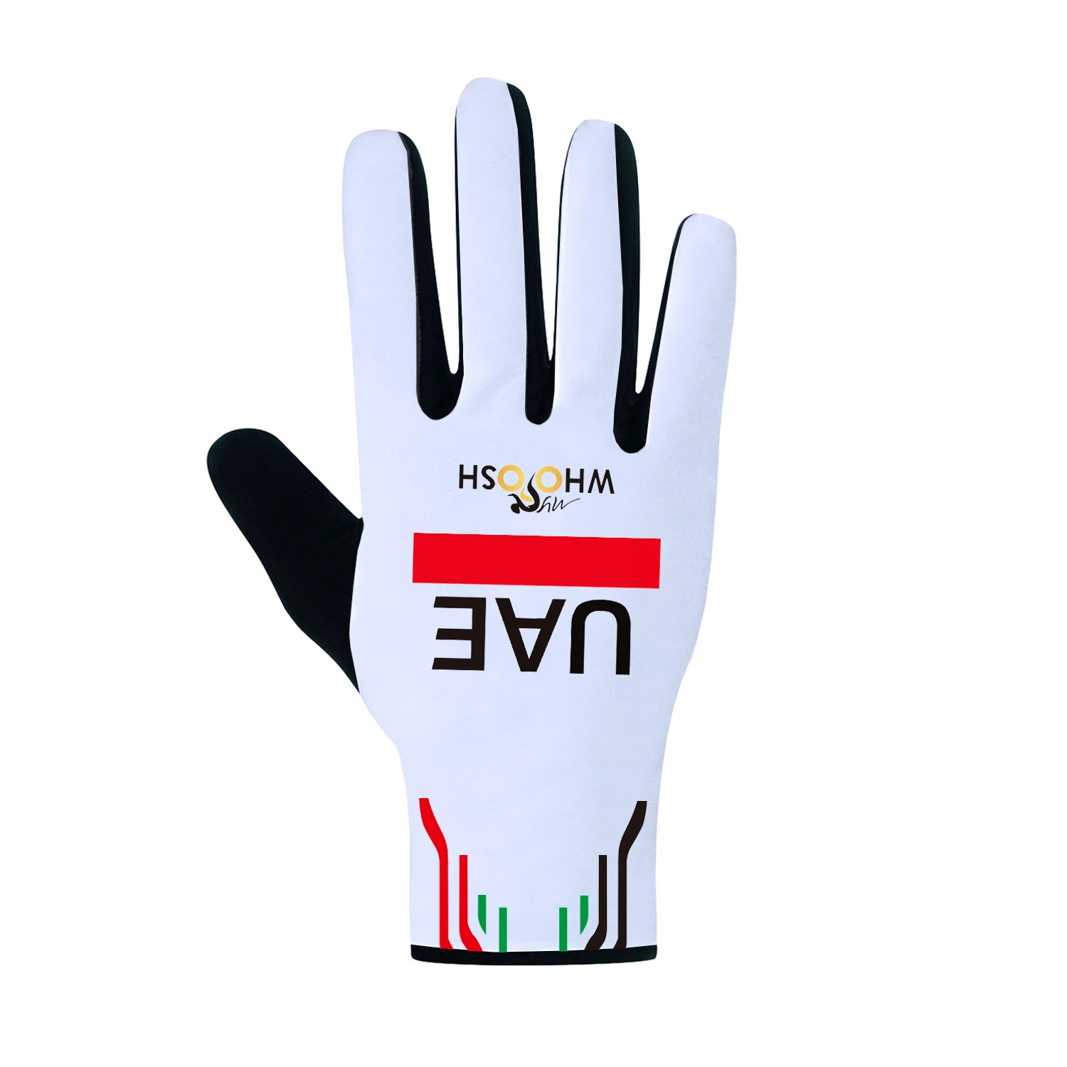 UAE Gold Full Finger Winter Cycling and Fitness Gloves