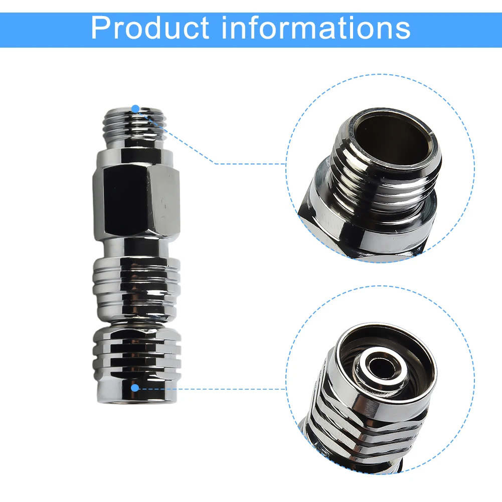 

2022 New BCD Adapter Scuba Diving 1Pcs 87g Diving Adapter Interface Adapter Nickel Plated Brass Quick Disconnect Regulator