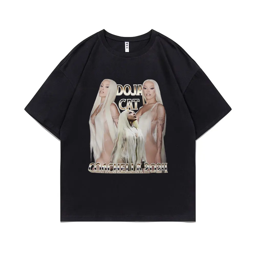 

Sexy Doja Cat Graphic Print T-shirt Male Casual Vintage T Shirts Unisex Fashion Streetwear Men Women Hip Hop Oversized Tshirt