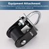 Lifting Rope Pulley Bearing Block Pulley Wheel Portable Heavy Duty Mute Roller DIY Gym Exercise Equipment 5