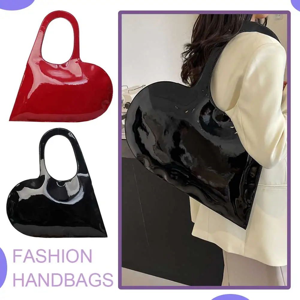 Luxury Design Heart Fashion Clutch Purse for Women Ladies Handbag Trendy Tote Bag Summer Top Hand Bag Y2K for Girls Shoulder Bag
