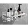 Bathroom Storage Wall Mount Shampoo Makeup Storage Holder Bathroom Accessories No Drilling Wall Shelf Shower Holder for WC 5