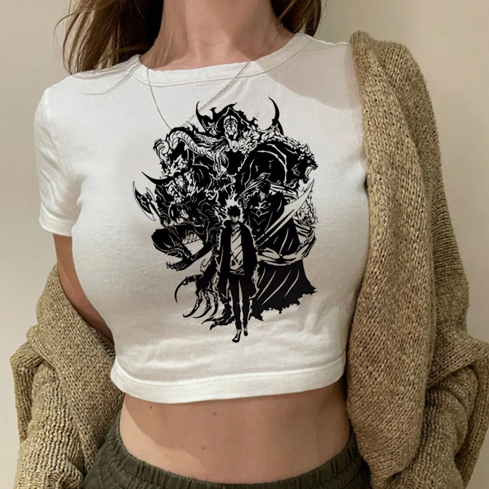 Gothic Aesthetic Crop Top - Summer Cute Harajuku Coquette Streetwear Babydoll T-Shirt