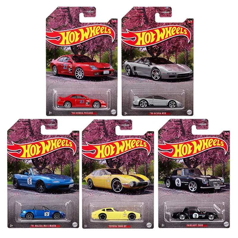 2023 Hot Wheels Japan Classics Series Jdm Themed Complete Honda Prelude Acura Nsx Mazda Mx5