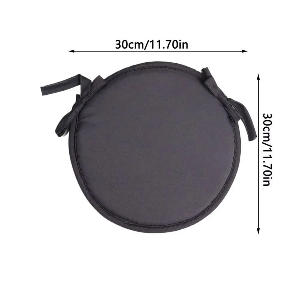 Thickened Sponge Round Chair Pad Candy Color Circular Chair Cushion Image 1