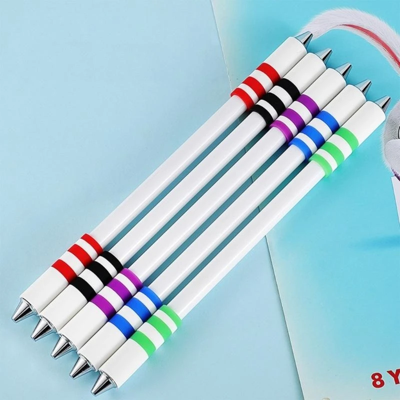 62KA drehender rotierender Stift, rollender Finger, rotierender Stift, Farben, drehender Stift für erwachsene Studenten, Unterhaltung, nicht beschreibbar – Detail 8