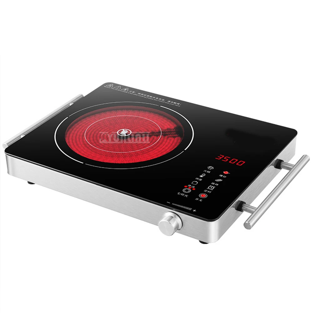 3500W High Power Electric Ceramic Cooker Intelligent Cooktop Infrare Heating Furnace Estufa De Inducci&oacute;n