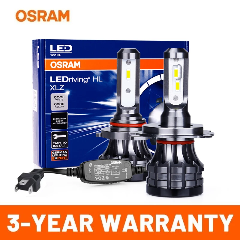 Osram Original Auto H7 H4 Led Car Headlight Bulbs 9012 Hir2 Lamp Hb2