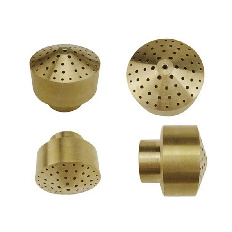 Fountain Nozzles Swimming Pool Decorative Fountain Nozzles Brass Jet 1'' 1/2'' 3/4'' Spray Nozzle Adjustable Sprinklers Outdoor Garden Pond