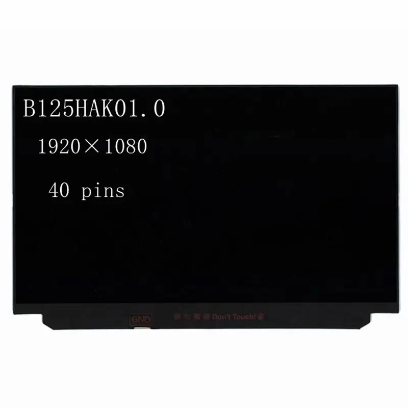 

B125HAK01.0 FRU 01HY494 01YN107 LED Screen LCD Display With Touch Matrix for Laptop 12.5" FHD IPS 1920X1080 Replacement