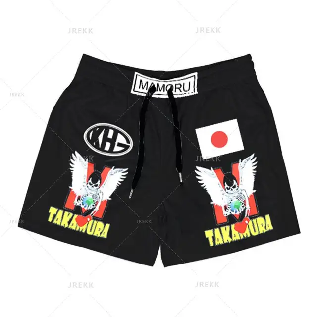 Anime Hajime no Ippo Shorts Summer Gyms Quick Drying Sport IPPO