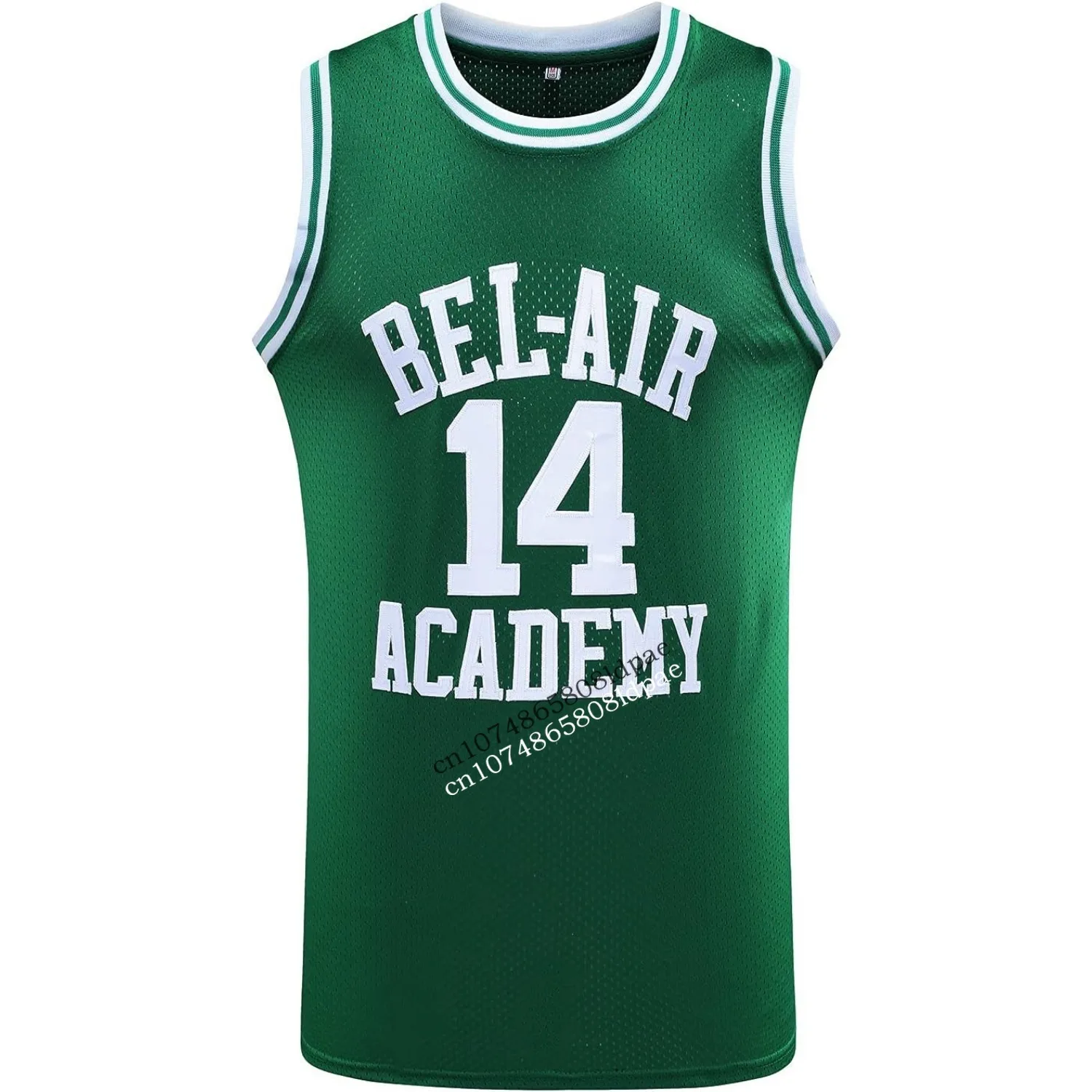 Will Smith Basketball Jersey 14 Bel Air Academy 25 Carlton Banks Jersey Movie Cosplay Clothing Stitched Men's Sport Shirt S-XXXL