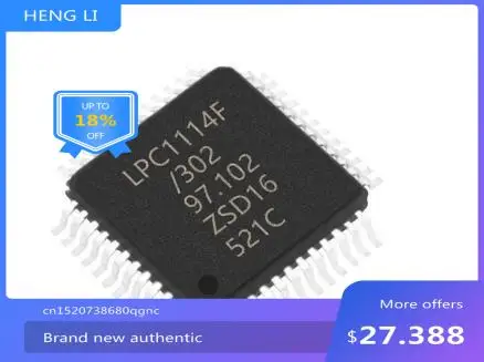 

100% NEW Free shipping LPC1114F LPC1114FBD48/302 LPC1114FBD48 LPC1114FBD48/301