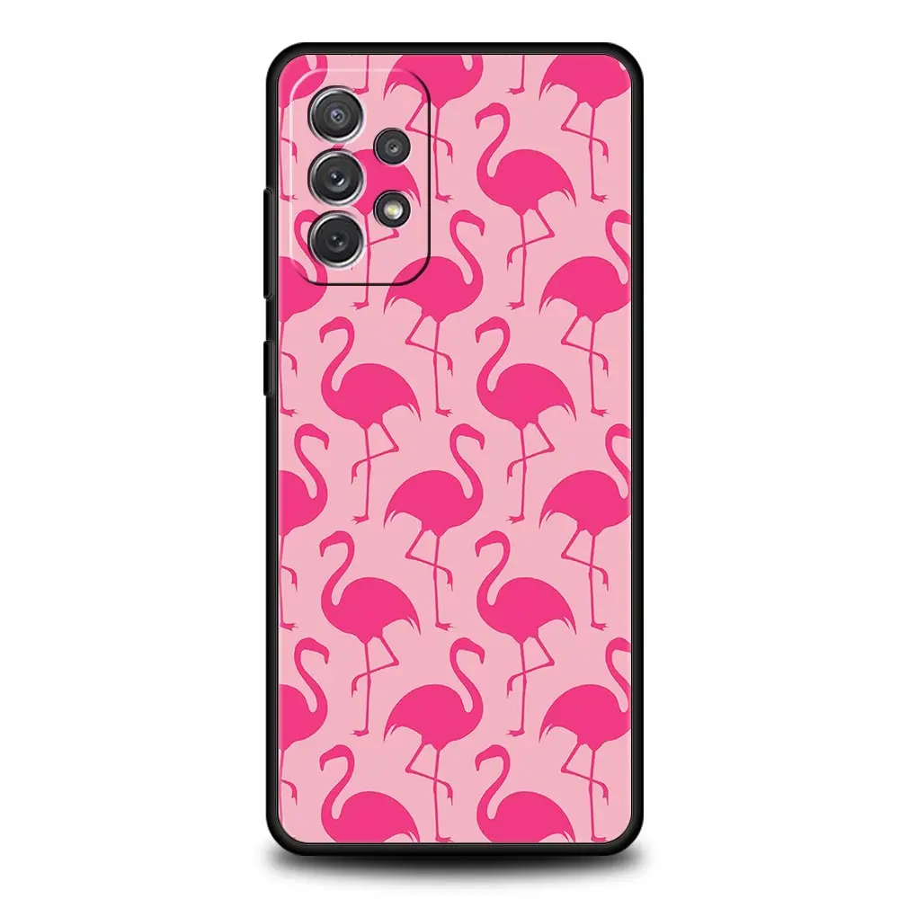 Vibrant Pink Red Flamingo Phone Case Cover
