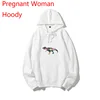 Dinosaurs Fashion Funny Printed Spring Autumn Hoodie Pregnant Women Customized Print Idea Cool Pregnant Woman Hoodie DIY Add You 1