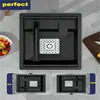 Hidden Cup Washer Sink Nano Stainless Steel kitchen Sink Bar Invisible Sink To Make A Camper Van With Cover Plate Small Pool 5