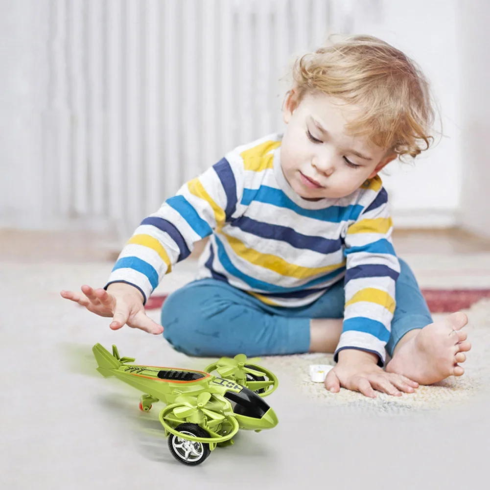 Children's Inertia-Powered Helicopter Toy - Perfect for Birthday Gifts and Party Favors