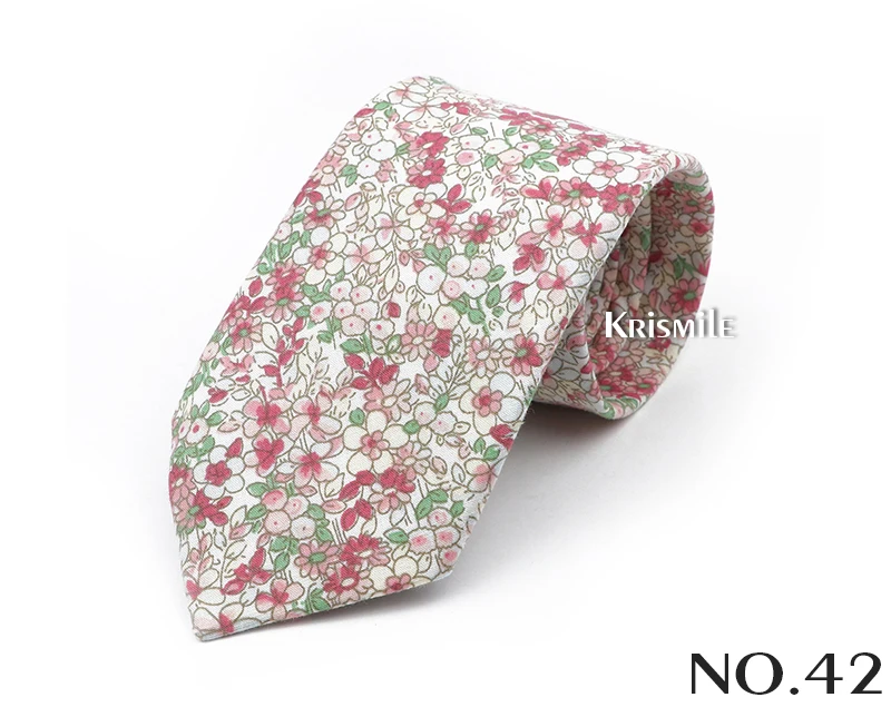 47 Styles Floral Ties For Men Women Elegant Beautiful Flower Printed Necktie Narrow Skinny Cravat Fit Wedding Party Workplace