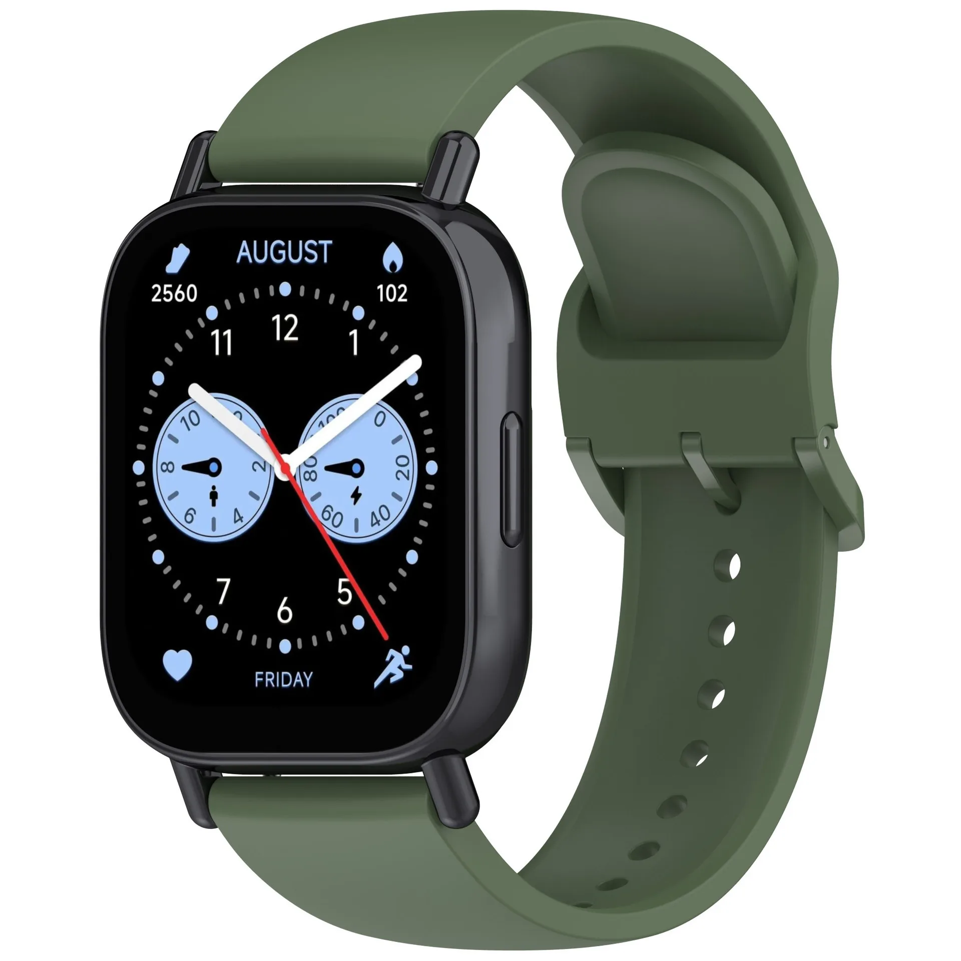 Silicone Sport Strap for Smartwatch - 22mm Premium Accessory Band