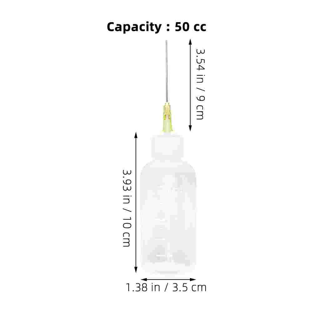 Wood Glue Bottle Dispensing Bottle Golf Club Paint Needle Top Bottles Hair Dye Applicator Glue Dispenser Washable Reusable Oil