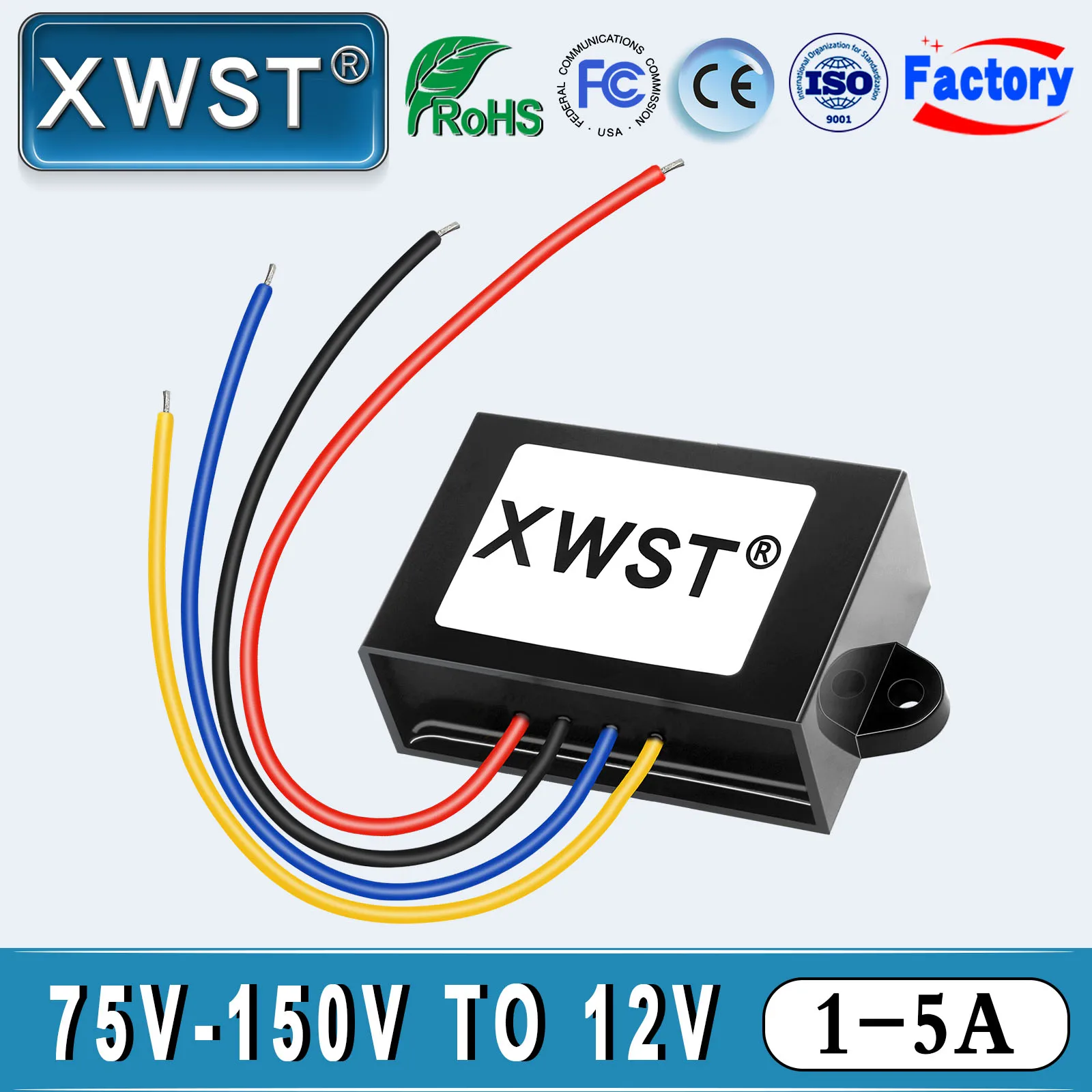 Xwst Isolado dc Converter For Truck Step Down Buck Converter Fonte de Alimentação 75150v 84v 96v 120v a 12v