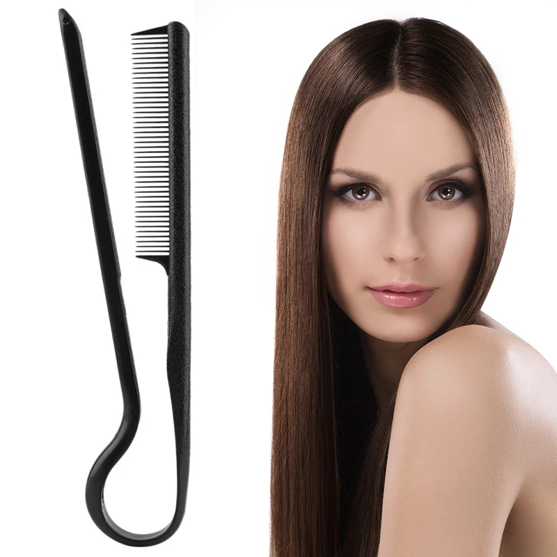 

V Type Washable Folding Hair Straightener Comb Hairdressing Brush Comb Hair Styling Clip Tool Barber Accessories Comb for Hair