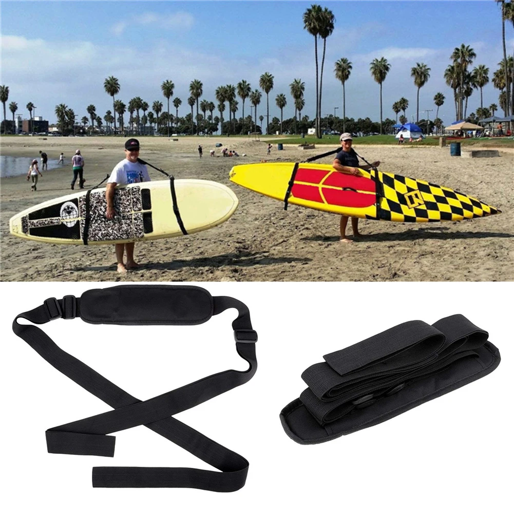Adjustable Paddle board Carry Strap Shoulder Sling kayak Carrier Surf fins  CL 