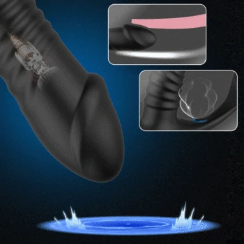 Remote Prostata Massager For Man Silicone Butt Plug Thrusting Dildo Vibrator Male Masturbator Anal Sex Toys Adults 18+ Sex Shop 4