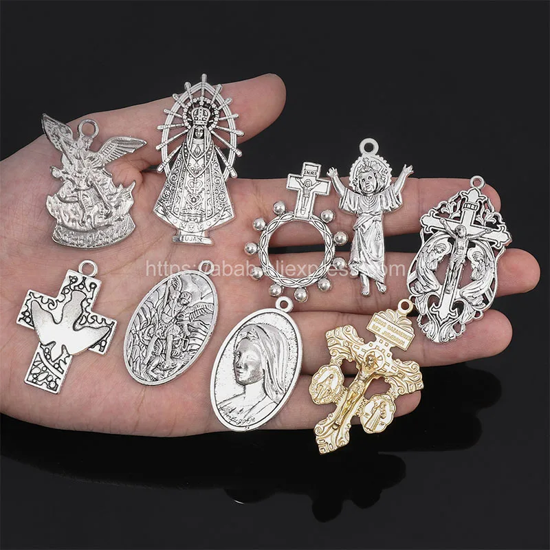 Armband van Heilige Benedictus zilverkleurig / met schakeltje | Het