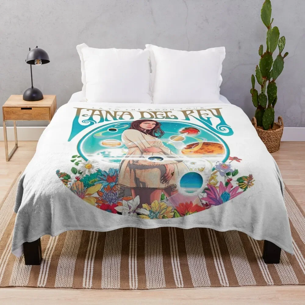Magic Del ReY shirt Throw Blanket Bed covers Weighted funny gift Blankets