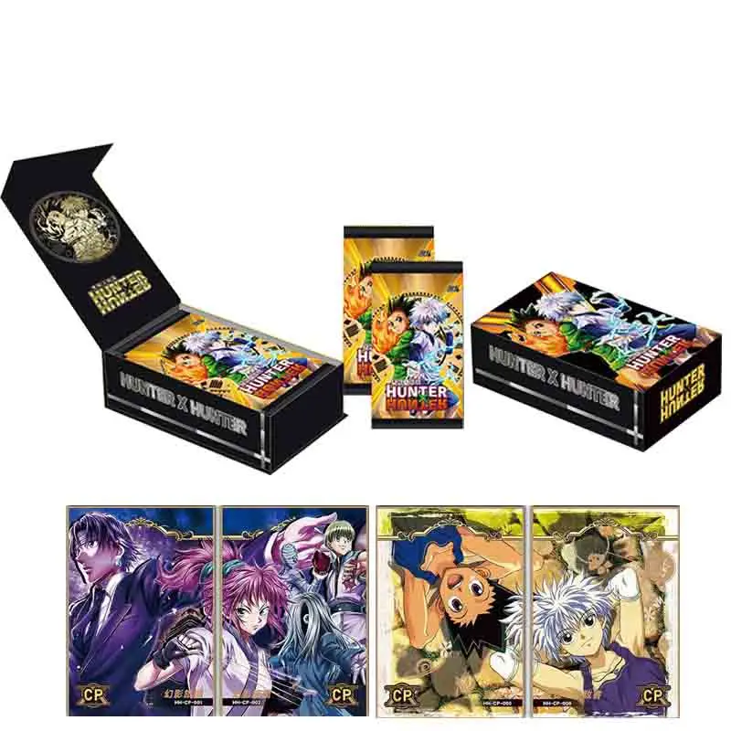 

Original box Hunter X Collection Cards EX TXP Board Games Anime Figure Letters Table Board Toys For Kids Christmas Gift Juguetes