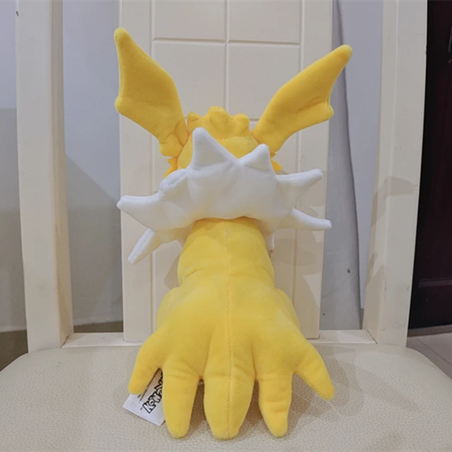 23cm New Pokemon Squat Jolteon Plush Toy Cute Cartoon Stuffed Animal Soft Doll Gift For Children 5