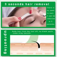 24Pcs Great Harmless Lightweight Hair Removal Wax Strips Hypoallergenic All Skin Types Face Hair Removal Wax Strips 1