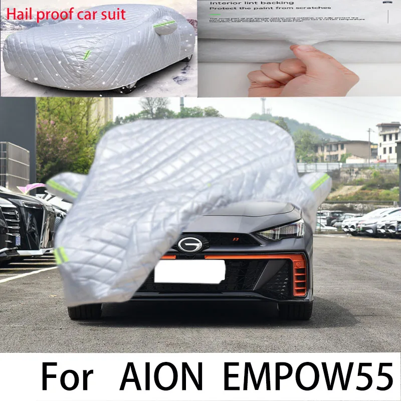 

For AION EMPOW55 Carprote ctive cover,sun protection,rain protection, UV protection,dust prevention auto Anti hail car clothes