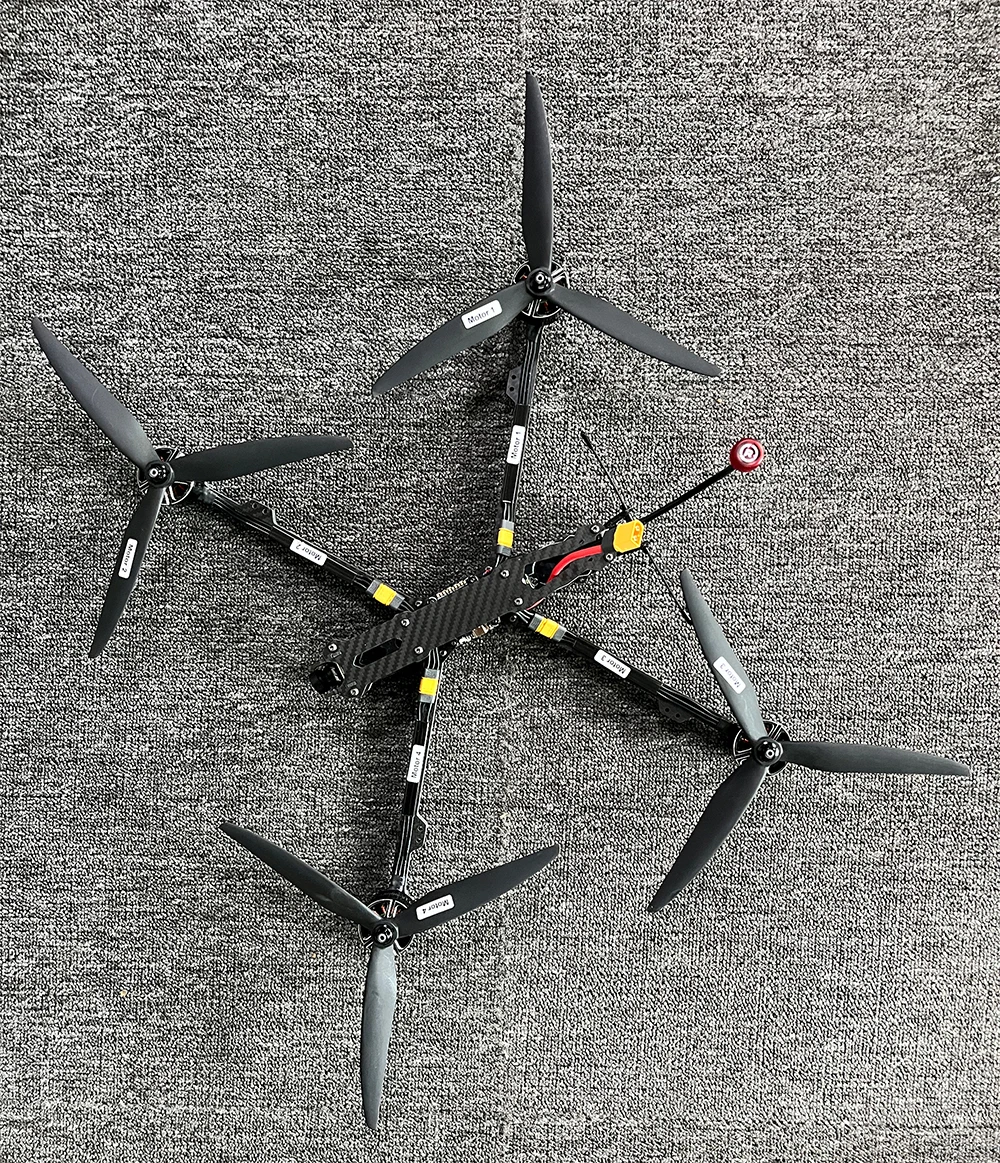 Gemfan 1050 프로펠러 BAYCK 915 리시버 부품, FPV Mark V2 10 인치 프레임 키트, F405 FC 4in 1 ESC 60A 3115 900KV 3-6S 브러시리스 모터