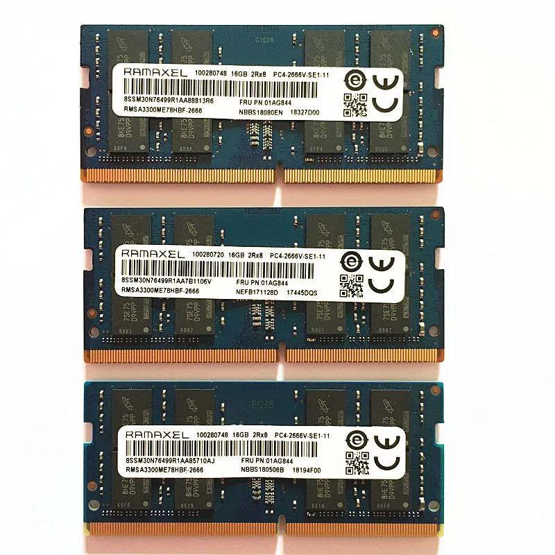 RAMAXEL DDR4 16GB de Memória SODIMM Laptop