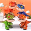 Dinosaur Stationery Five-in-One Set Model Toy for Kids Boys and Girls Creative Early Education Animals Toys Jurassic World Toys 1