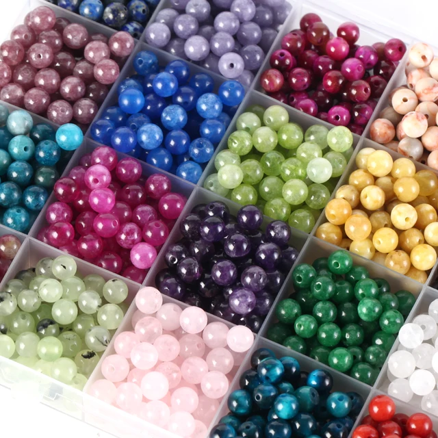 Natural Stone Round Loose Beads 1