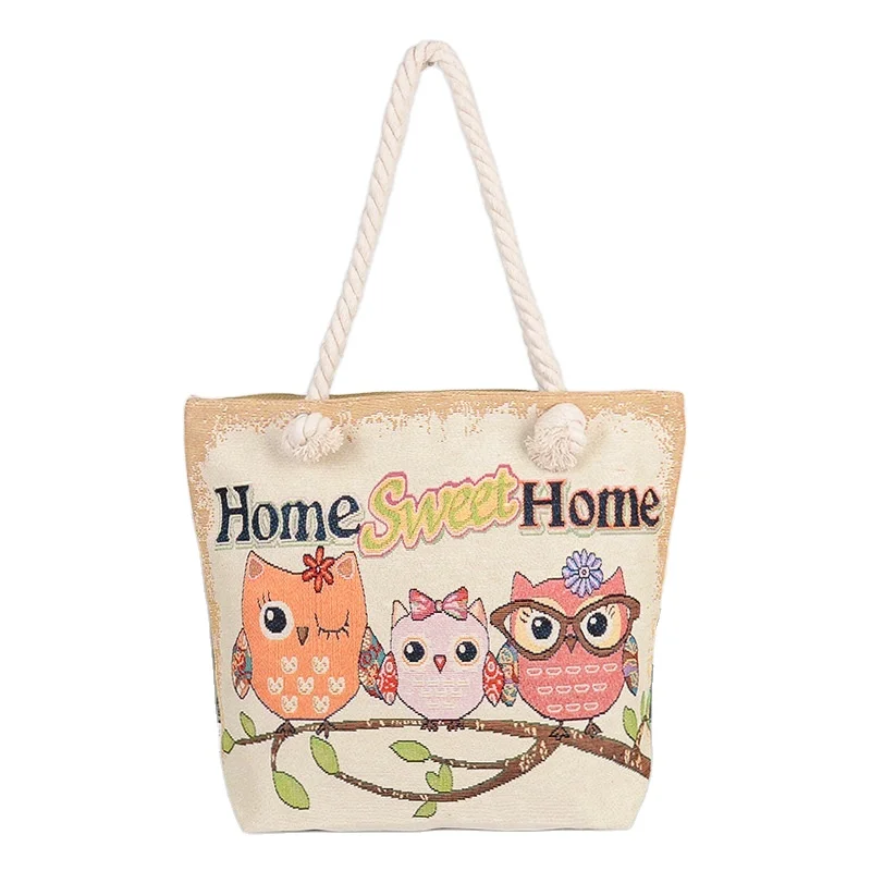 

Индивидуальная холщовая пляжная сумка в европейском и американском стиле, Хлопковая Сумка-тоут с логотипом